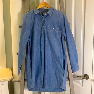 Woman’s J.Crew denim dress with pockets